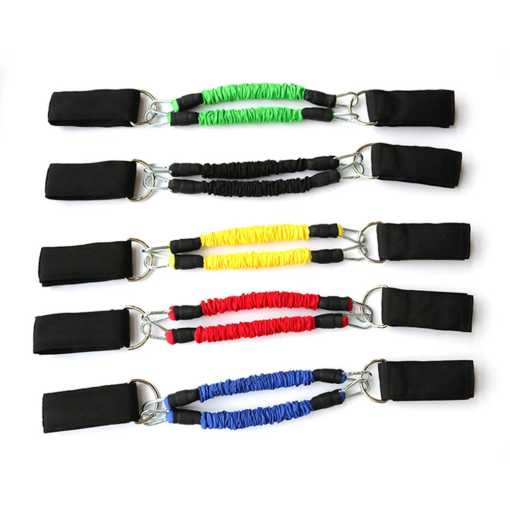

Ankle Resistance Bands for Legs Red Heavy Duty Fitness Band with D-Ring Stability Leg Workouts Strengthen Muscles Running Jump