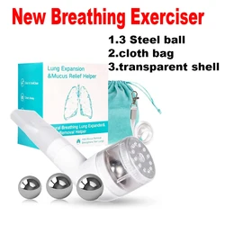 Breathing Trainer Exercise Lung Trainer Silicone Mouthpiece Exercise Training Equipment For Household Healthy Care Accessories