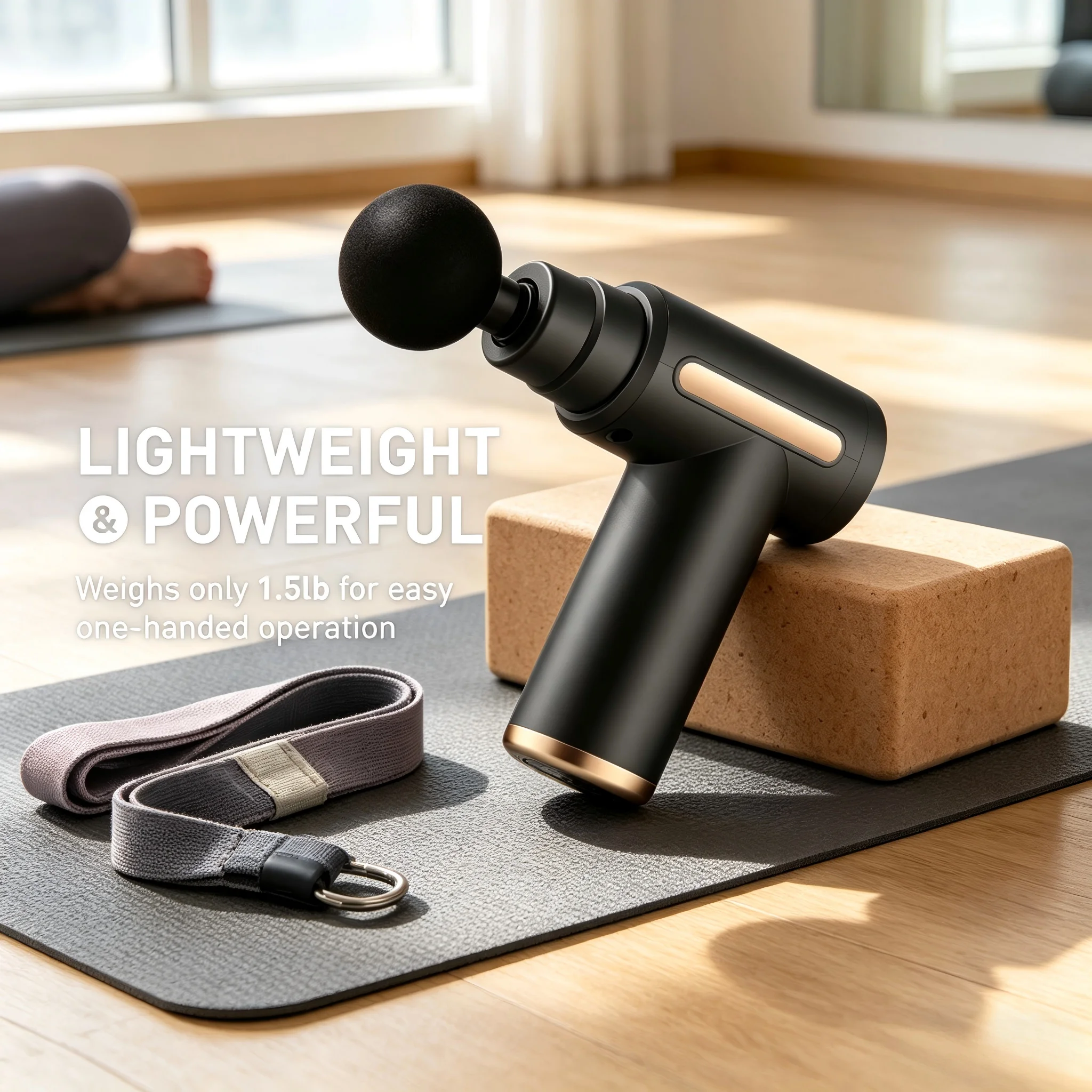 Portable Electric Vibrating Fascia Gun Multifunctional Muscle Massager For Body Muscle Relaxation Fitness Workout Recovery Home