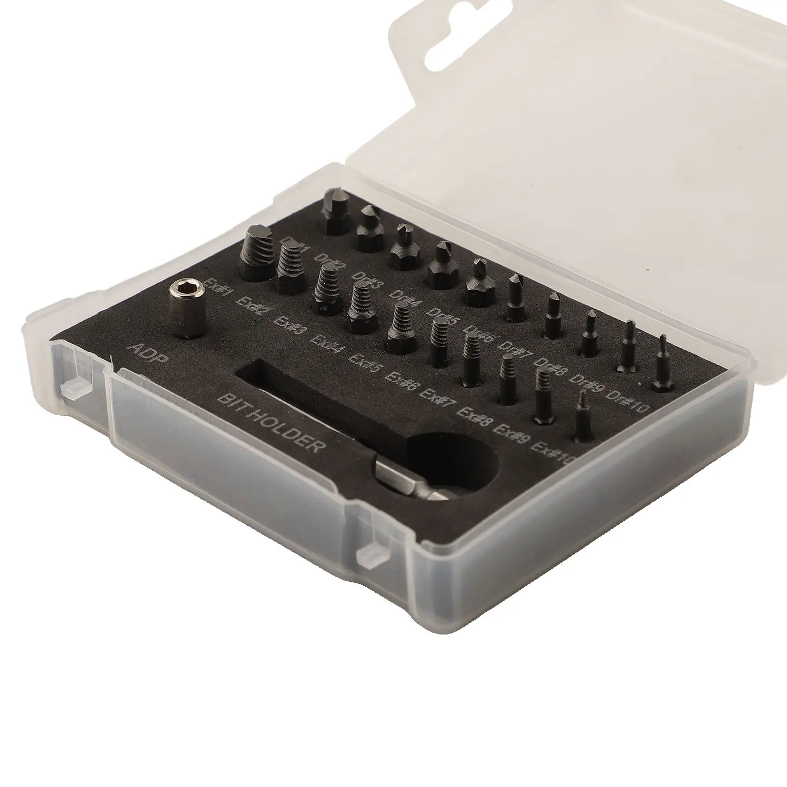 ﻿   20 pz Vite Estrattore Punta Da Trapano Set Estensione Magnetica Bit Holder Danneggiato Vite Strumenti di Rimozione Per Bullone Rotto Estrattore Vite