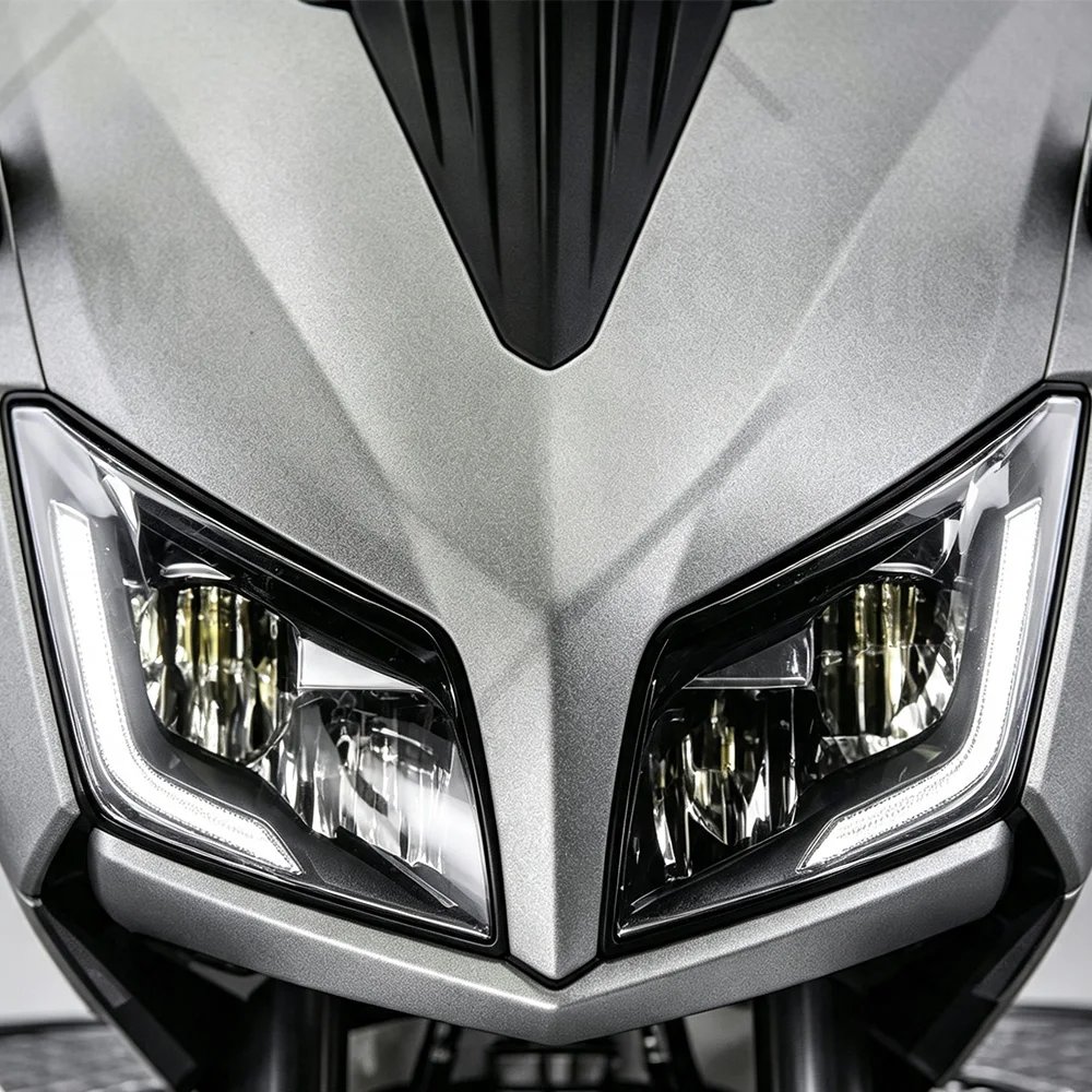 For Yamaha TMAX530 T-MAX530 TMAX 530 T-MAX 530 XP530 2015-2016 Motorcycle Headlight Glass Cover ABS Matte Black Accessories