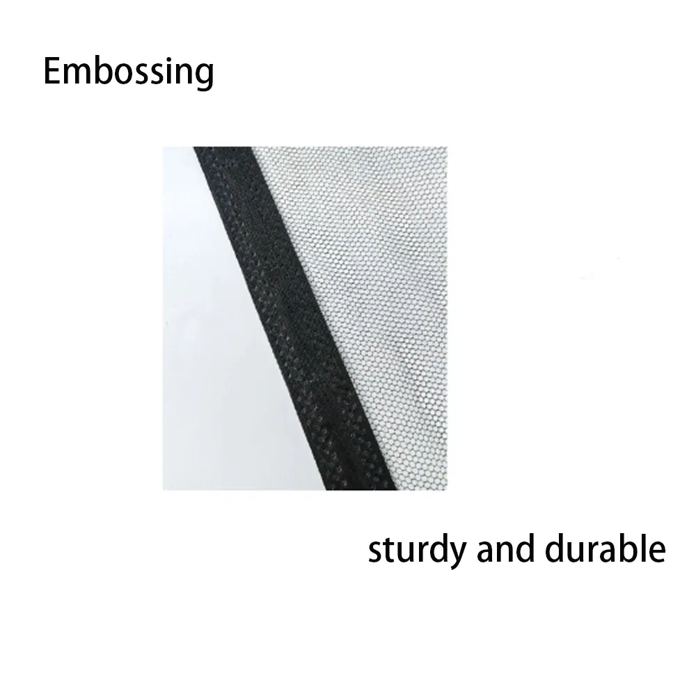 1 قطعة 100 سنتيمتر * 210 سنتيمتر ستارة الباب مقاومة البعوض المغناطيسي لينة الغزل ستارة الباب