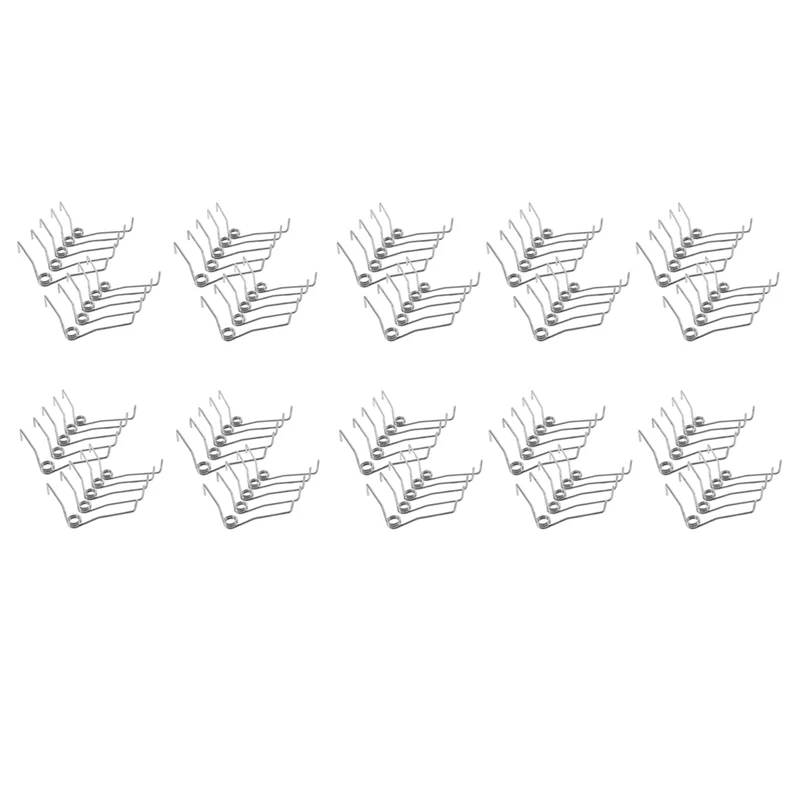A04G-Replacement V Shape Pruning Shears Springs 100Pcs For Pruners For Gardening Trimming Spring Accessories
