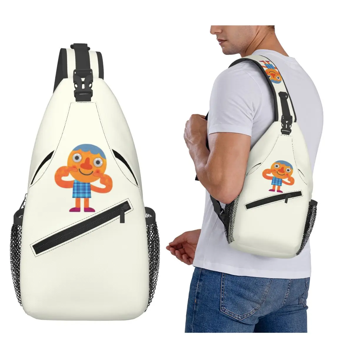 

Noodle And Pals Micro Super Simple Merch Rhymes Songs Нагрудная сумка Мужской рюкзак через плечо на слинге Нагрудная сумка Рюкзак Сумка на плечо