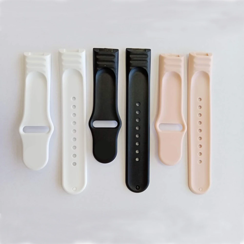 Silicone Wrist Strap for Smart Watch Bracelet Band i5 Plus D20 D28 Y68 W6 USB Strap