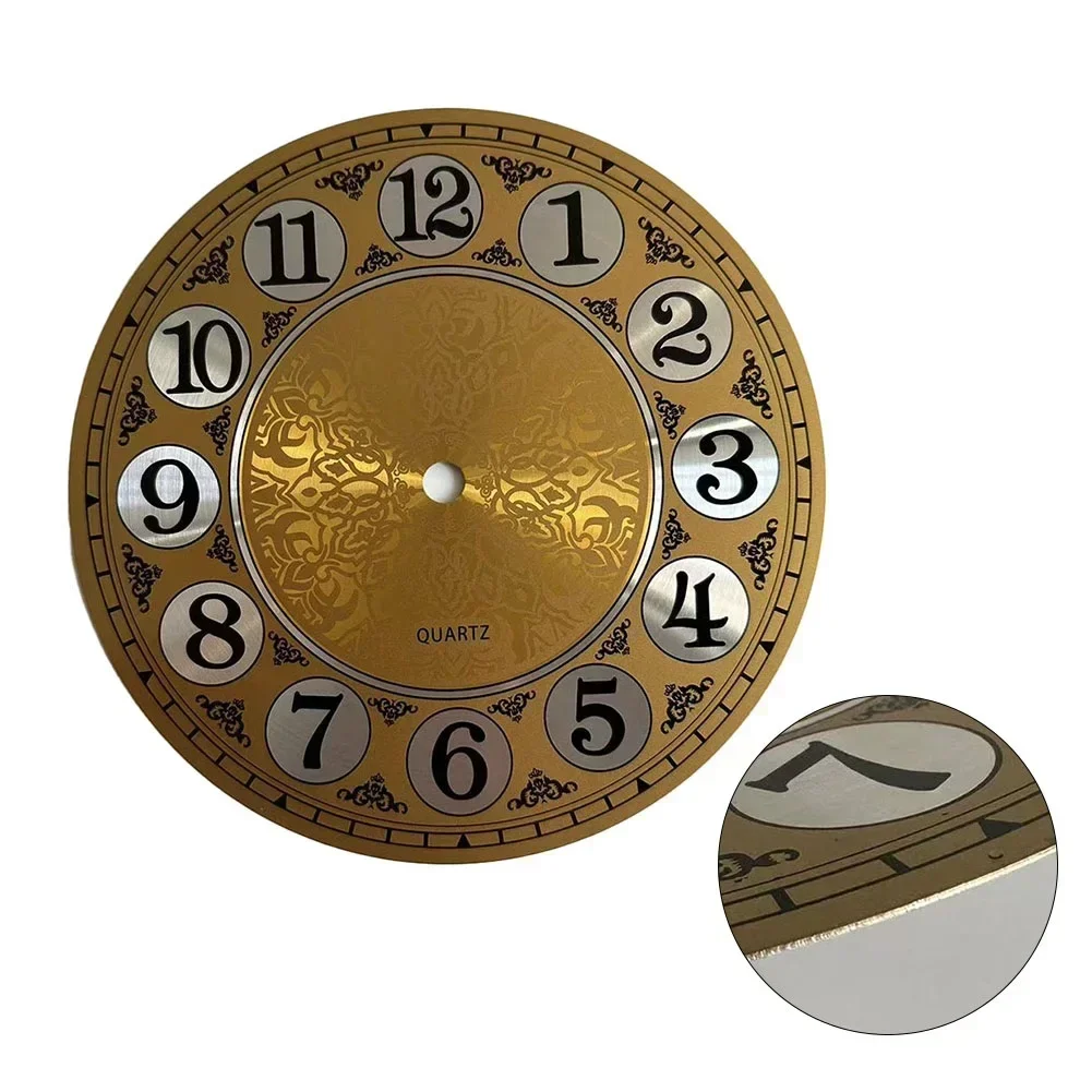 7 In Quartz Wall Clock Dial Face Metal Design DIY Table Wall Clocks Arabic Numerals Vintage Metal Clock For Bedroom Living Room