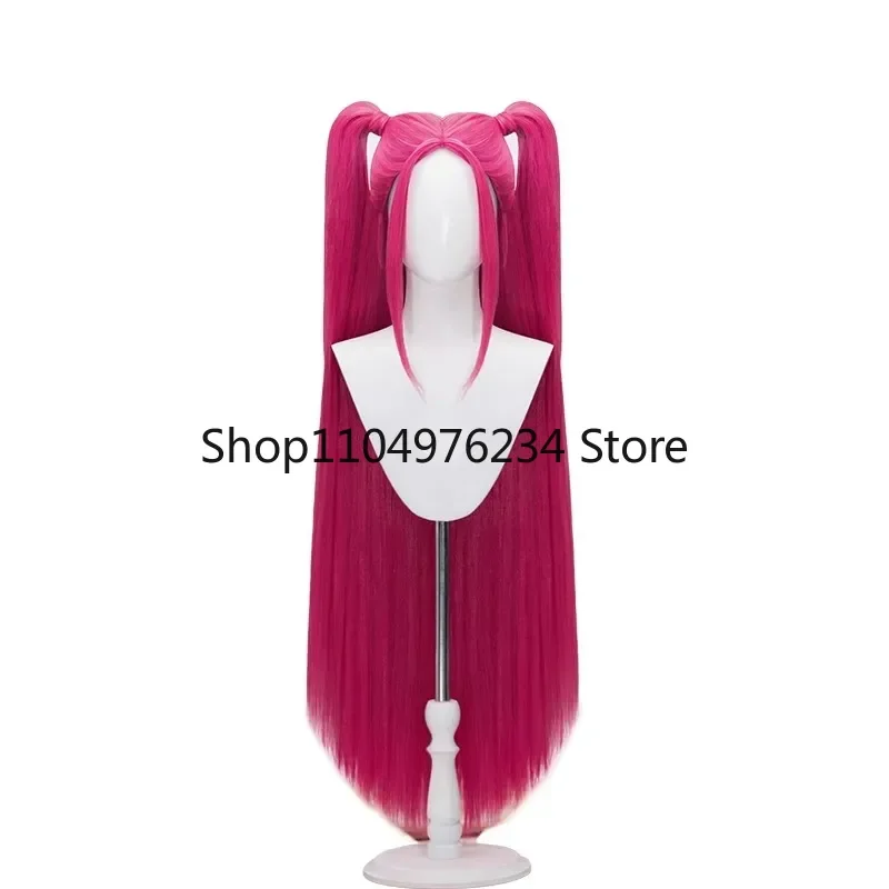 AnimeDemon Cos ハンターズスーパースターミラゾーイ高品質忍者系クールなハロウィンパーティーコスプレロールプレイウィッグ + 無料キャップ