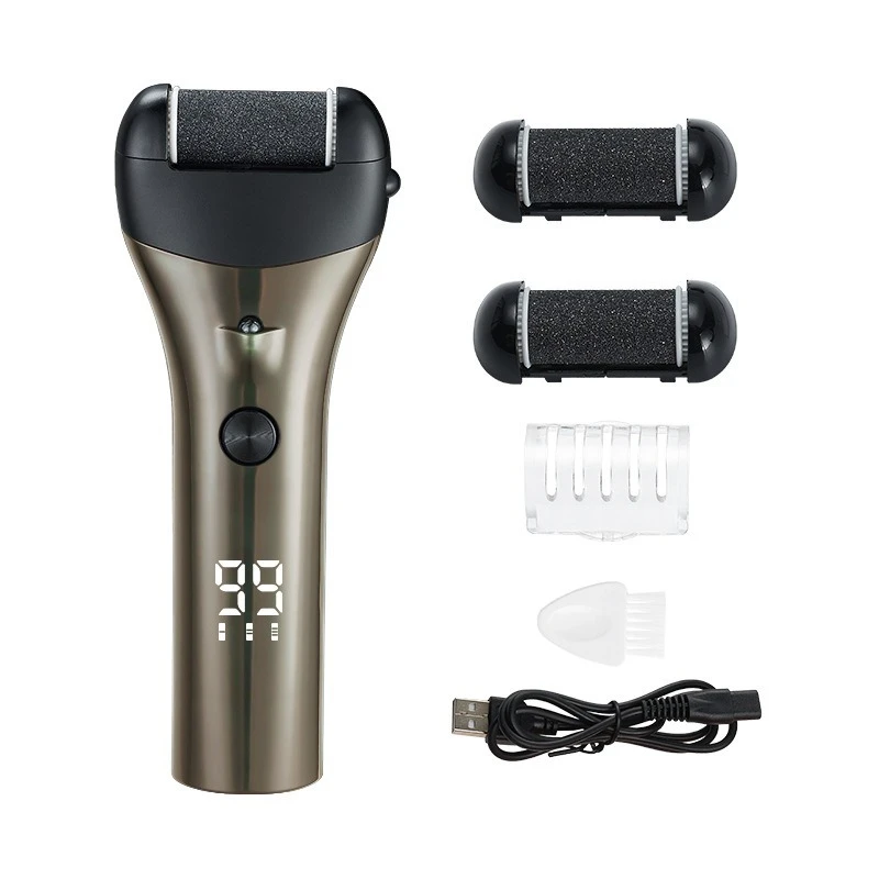 مبرد قدم كهربائي بكفاءة عالية، مزيل مسامير القدم المنزلية، أداة باديكير دوارة أوتوماتيكية، قدم متعددة الوظائف