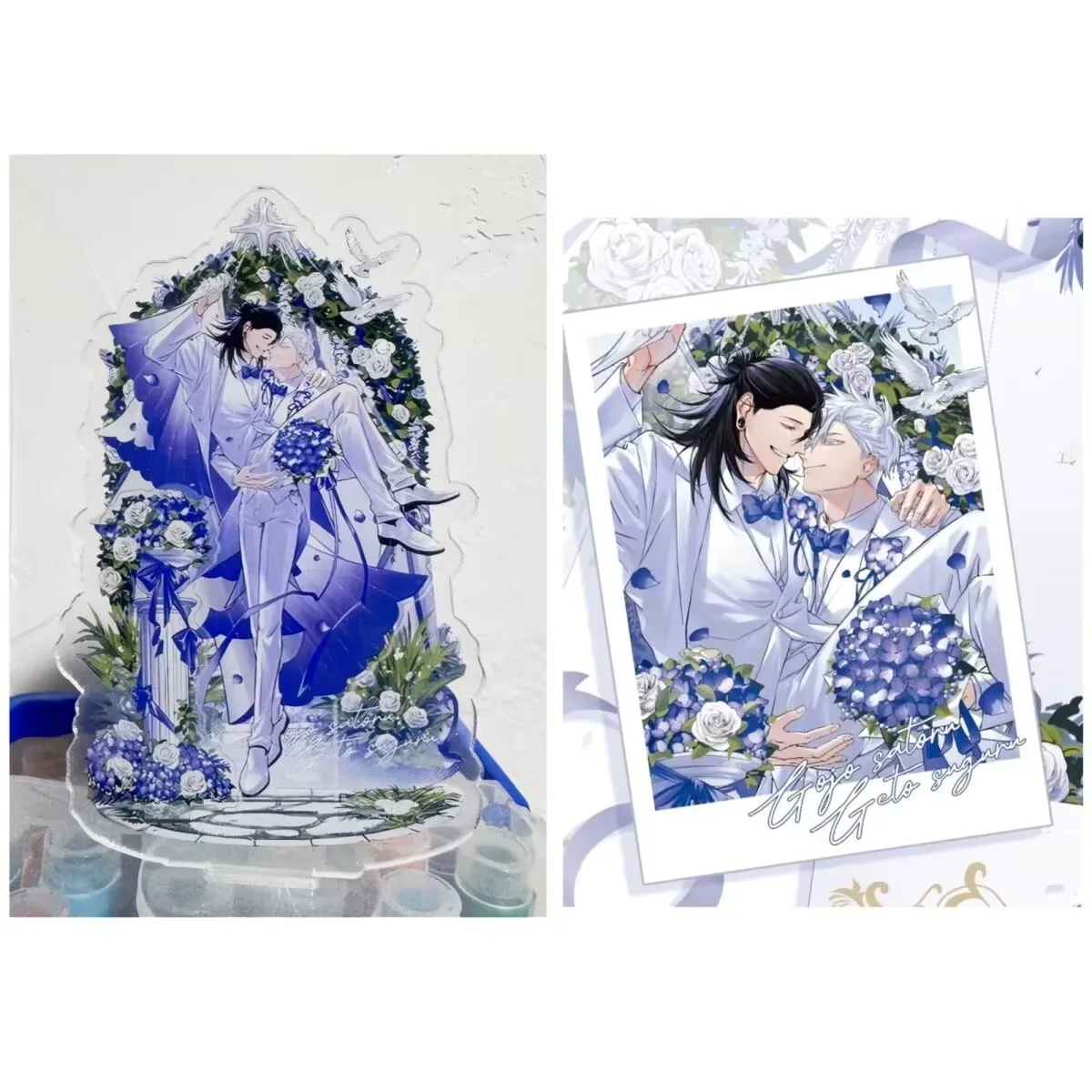"Jujutsu Kaisen" wedding acrylic stanza, high-definition appearance level, "Gojo Satoru Yuki" gift creativity