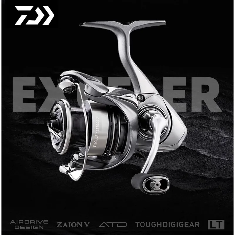 2023 New DAIWA EXCELER LT Light Weight Supercast 1000D-XH-6000D Fishing Baitcasting Fishing Reel For Fishing