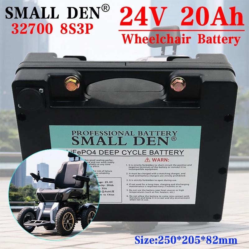 

32700 LiFePO4 24V 20ah 30ah 45ah LiFePO4 Battery For 24V 29V 29.2V 4S Electric wheelchair universal scooter Tax Free