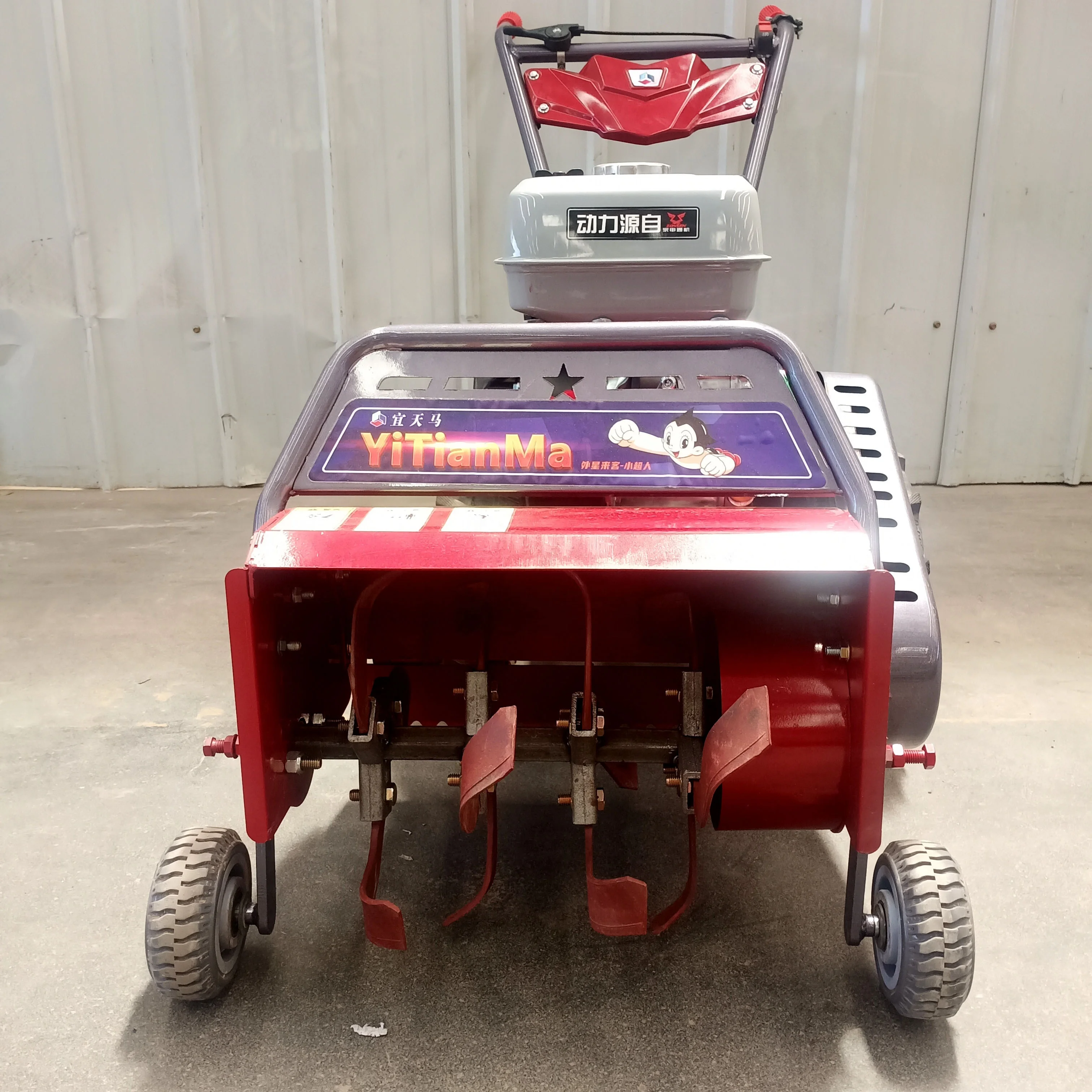 The Factory Direct Sale Multi-function Micro-tiller Furrow Weeding Machine Power  Weeder