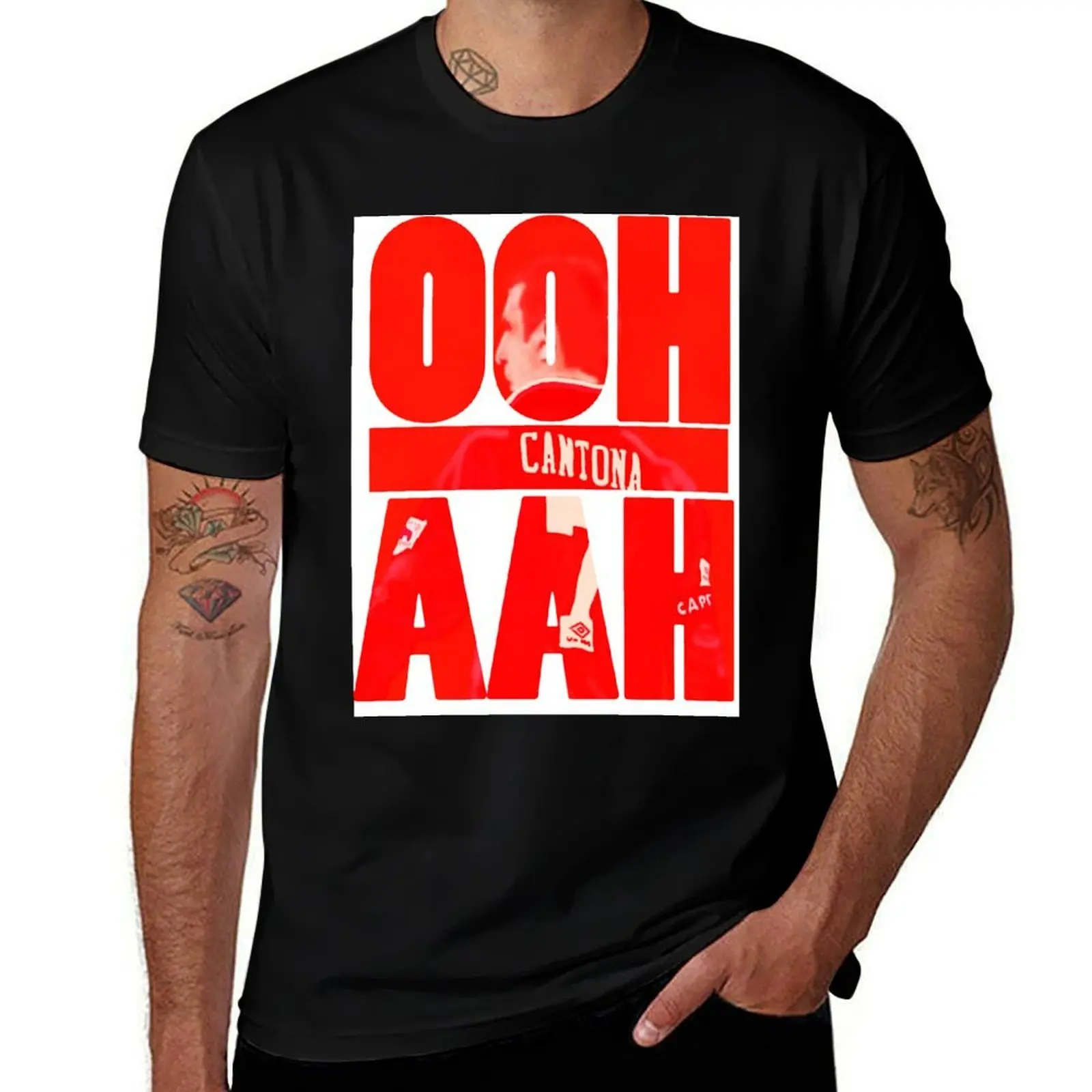 

Ooh-Aah Cantona T-Shirt t shirt man cotton t shirt man plain t shirt man luxury T-Shirt