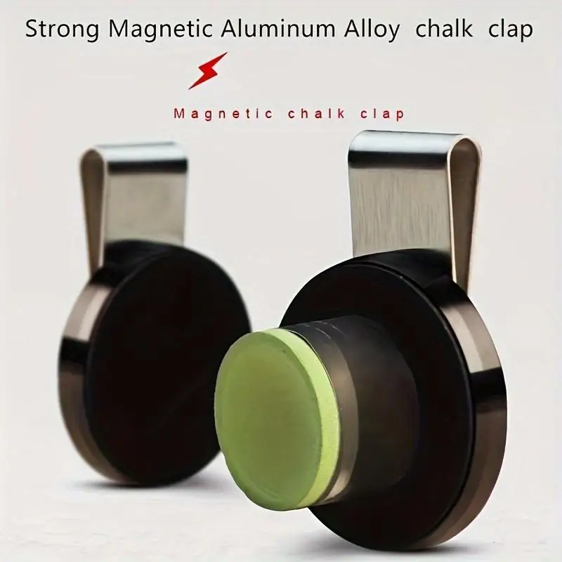

1pc Magnetic Billiard Chalk Clip, Billiard Chalk Holder, Billiard Accessories