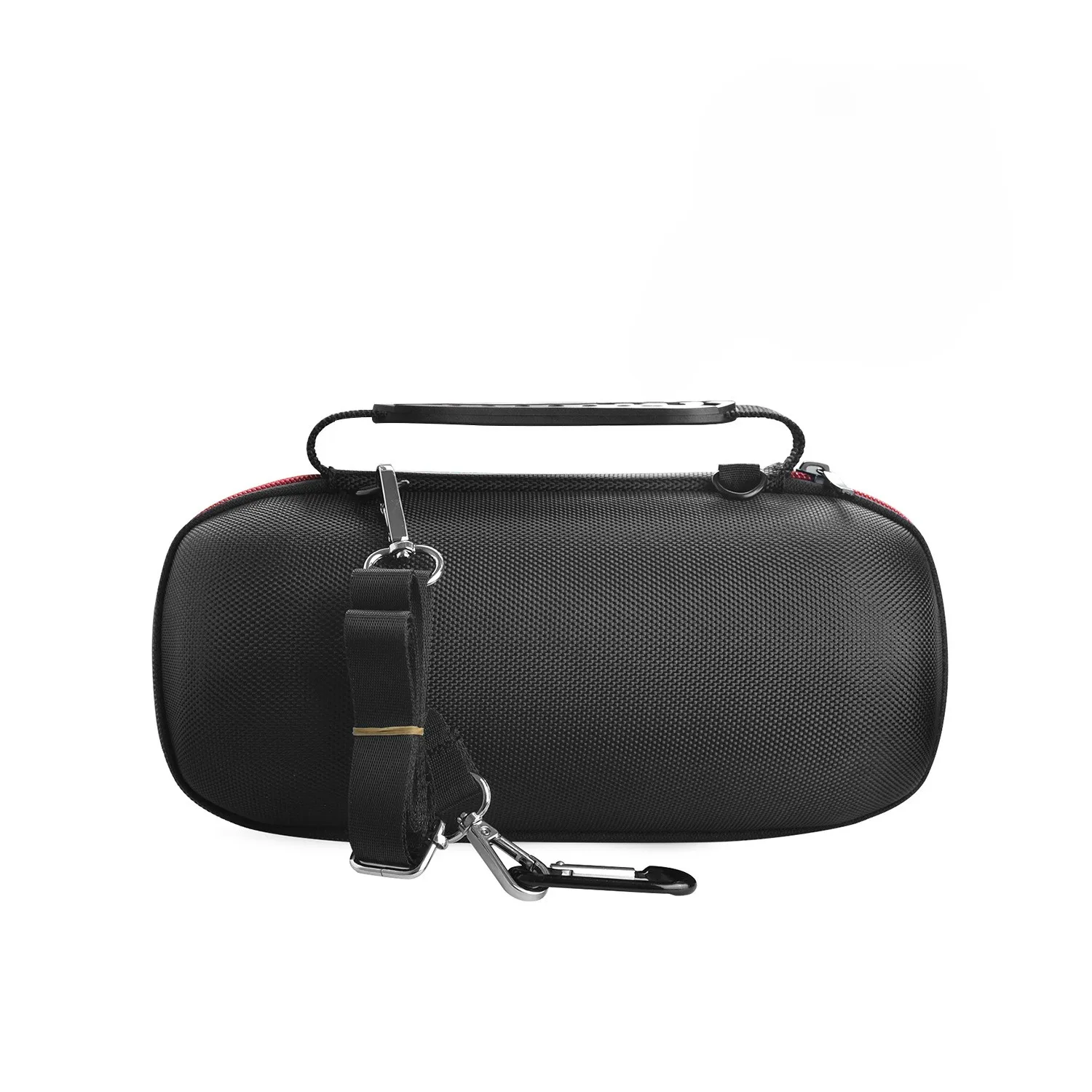 Portable Storage Bag for JBL Charge5 Speaker with Waterproof Nylon Fabric Shock Absorbing Interior and Adjustable Strap