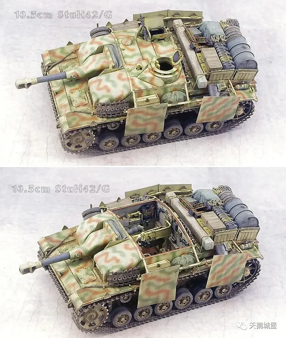 Border BT-036 1/35 StuG III Ausf.G, modelo de plástico Interior completo