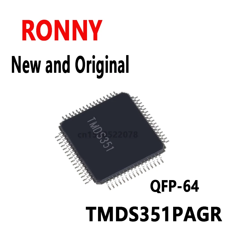 2 PCS Novo e Original TMDS351 QFP-64 TMDS351PAGR