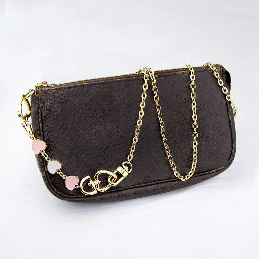 Hardware Heart-shaped Bag Accessories Handbag Bag Extension Chain Replacement Chain Bag Chain Handbag Strap Extender