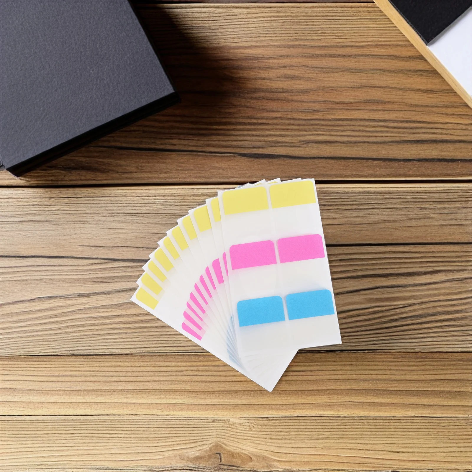 Picture 4: 60Pcs Sticky Index Tabs Colorful Writable Page Markers Labels for Notebooks Binder File Folder Planner Classification Tabs