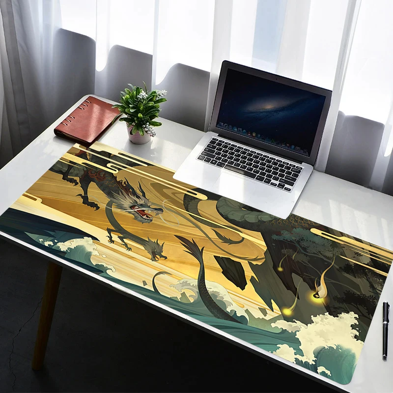 

Mouse Pad Multi Size Gamer Keyboard Pad Desk Mats Ukiyo E Extended Mausepad Office PC Gaming Portable Accessories Mousepad