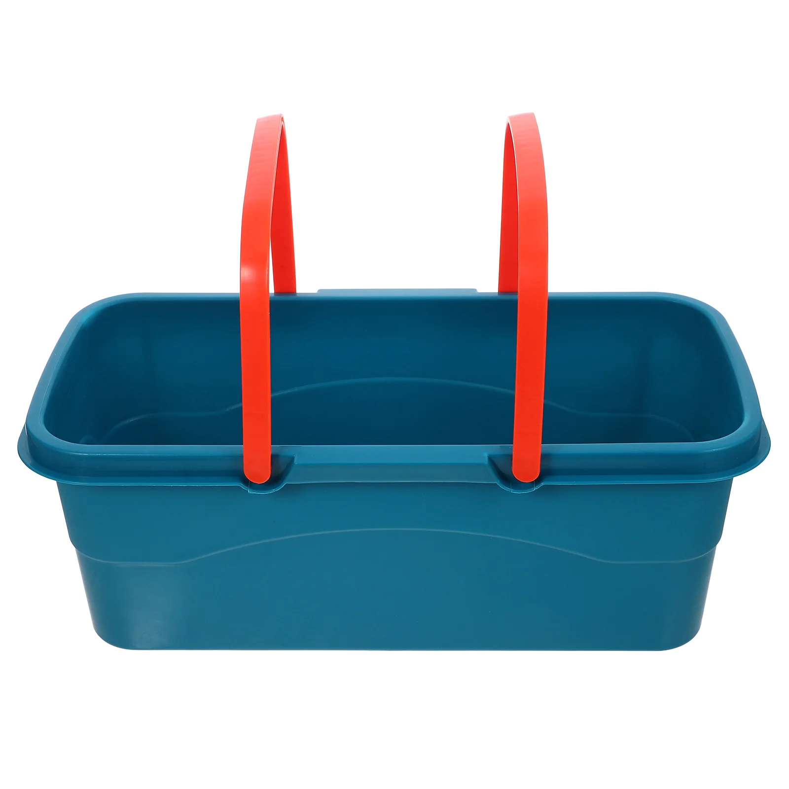 

Flat Mop Bucket Household Pail Plastic Holder for Cleaning Buckets Small Spray Mops Floors
