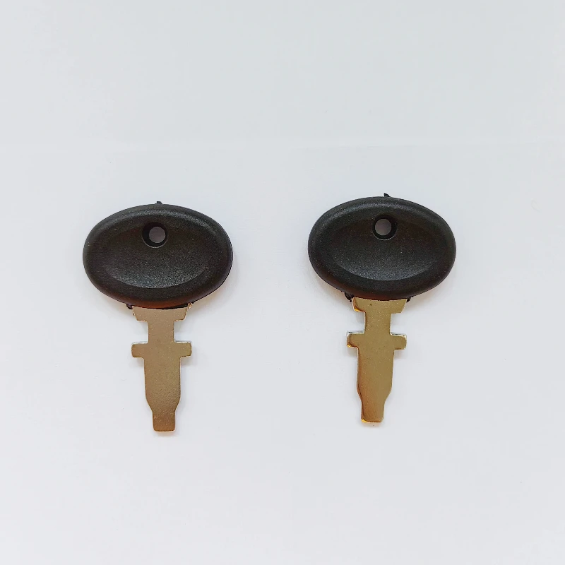 2PCS TX10998 Ignition Key for Long Tractor 510 510DT 550 550DT Fiat 1000 1300 Engine