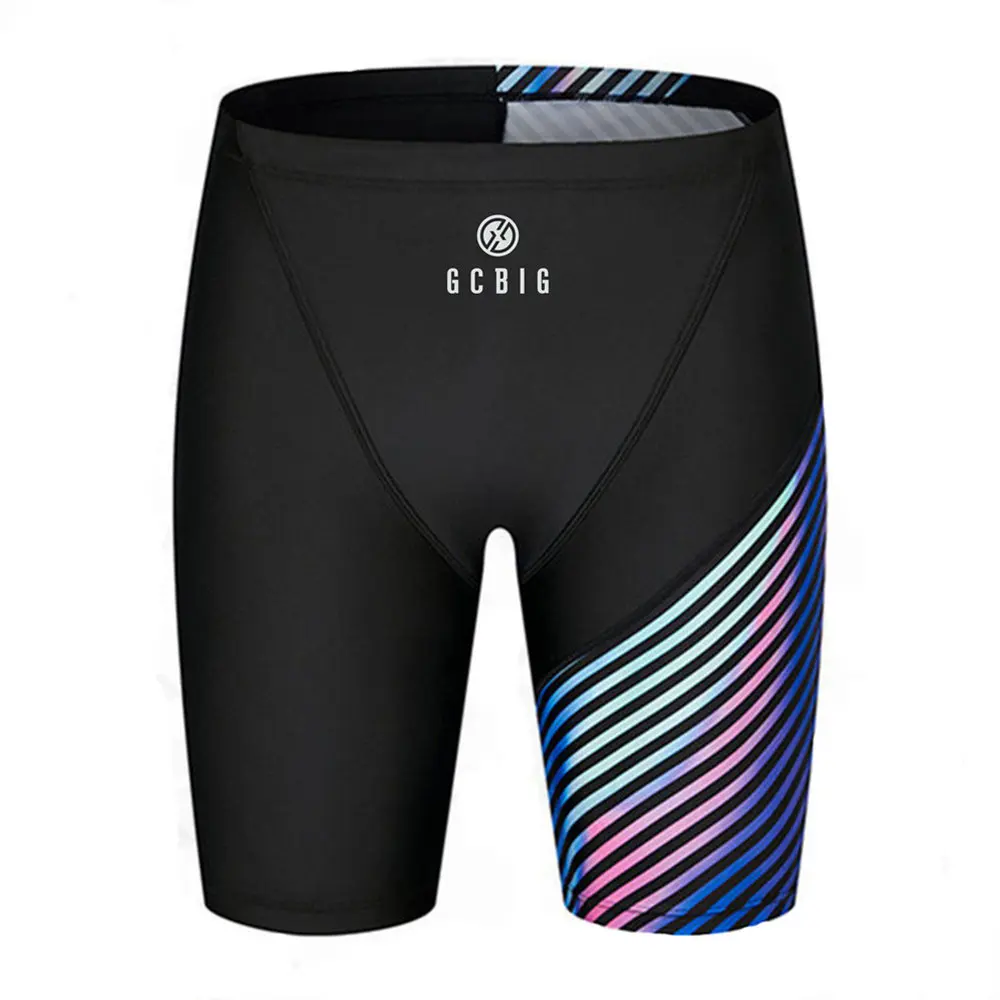 Pantalones cortos de natación para hombre, bóxer de entrenamiento para playa, correr, Surf, verano, GG, 2024