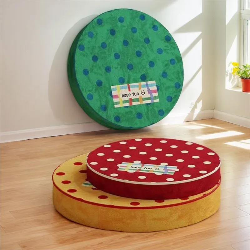 

Joylive PE Foam Polka Dot Cushion Soft Seat For Sofa Anti-slip Living Room Balcony Tatami Reading Mat Detachable And Washable