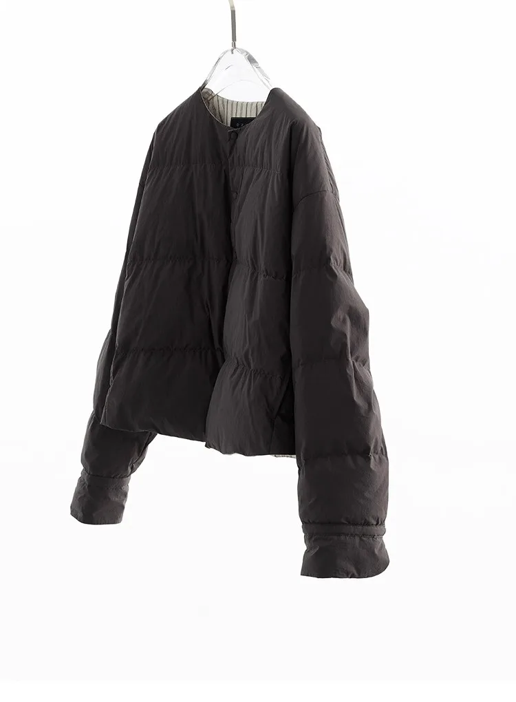 Short down Jacket for Petite Women, 90% White Duck Down, Lightweight and Warm Coat, New Women's Fashion for Autumn and Winter 2026
