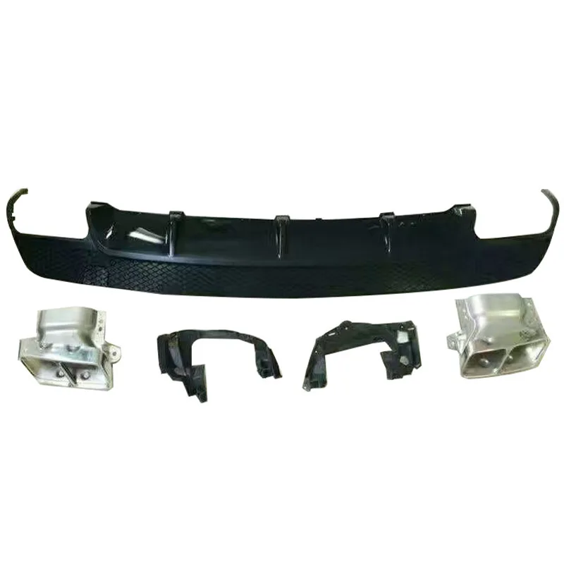 

Подходит для 13-15 лет Mercedes-Benz CLA Class Pre-W117 Change CLA45 Tail Lip Four Tail Throat Small Surround Kit