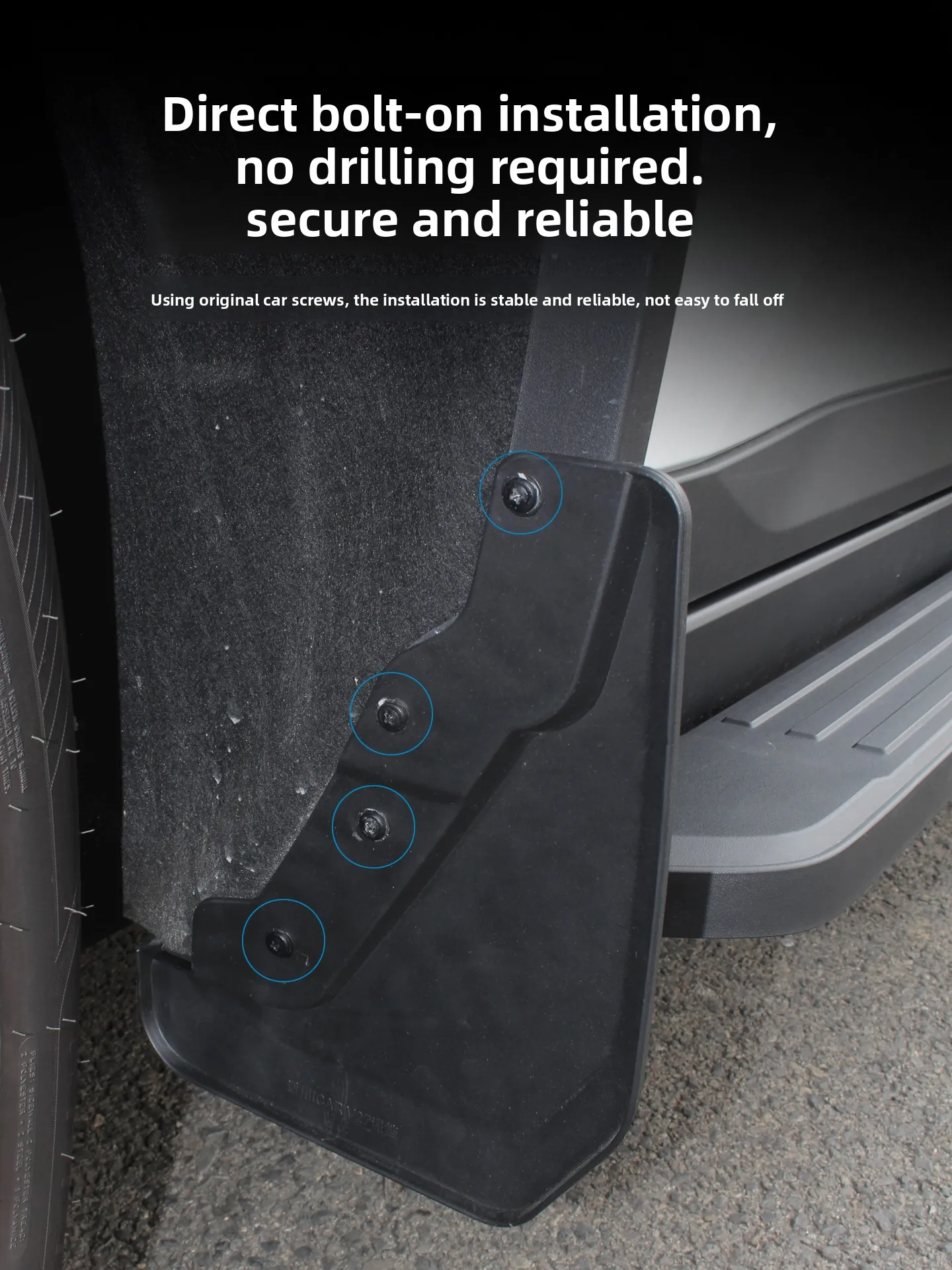 

For Chery ICAUR ICAR V27 2026 4PCS Car Four Wheel Mudguards Mud Guard Splash Guards Mud Flap Fenders Wheel Protector Accessories