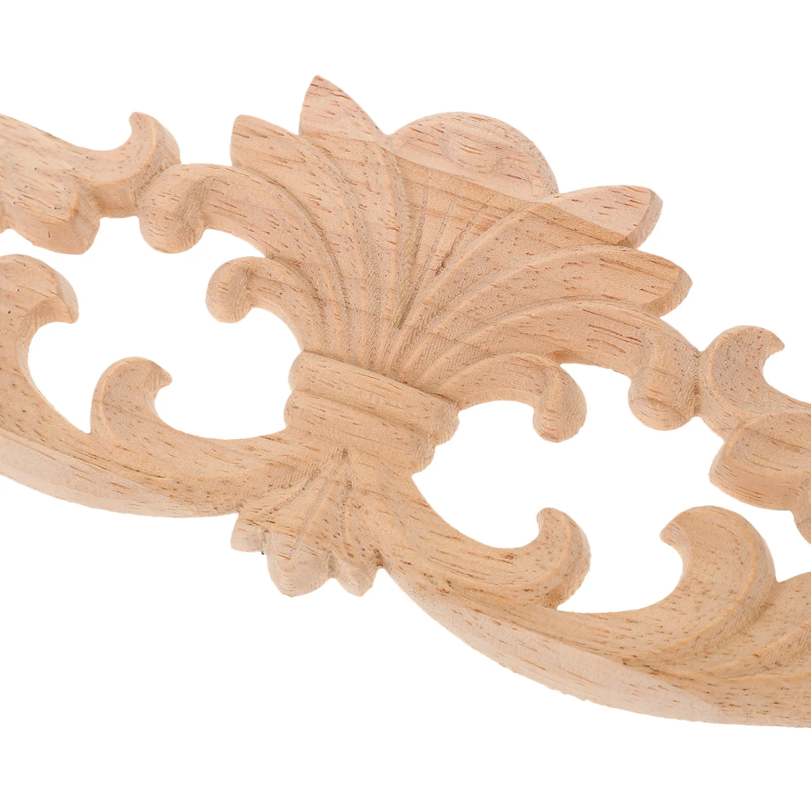 

Unpainted Wood Carving Applique Onlay for Doors Cabinets Furniture Walls Mirrors DIY Home Decor Wooden Carved Embellishment
