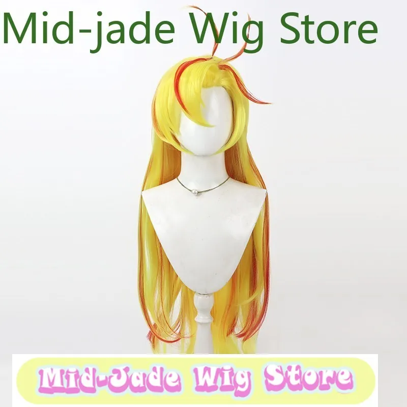 Peruka Cosplay Regina z Serca, z złotymi pasemkami i długimi włosami, peruka do anime, gier, na Halloween, do reality show
