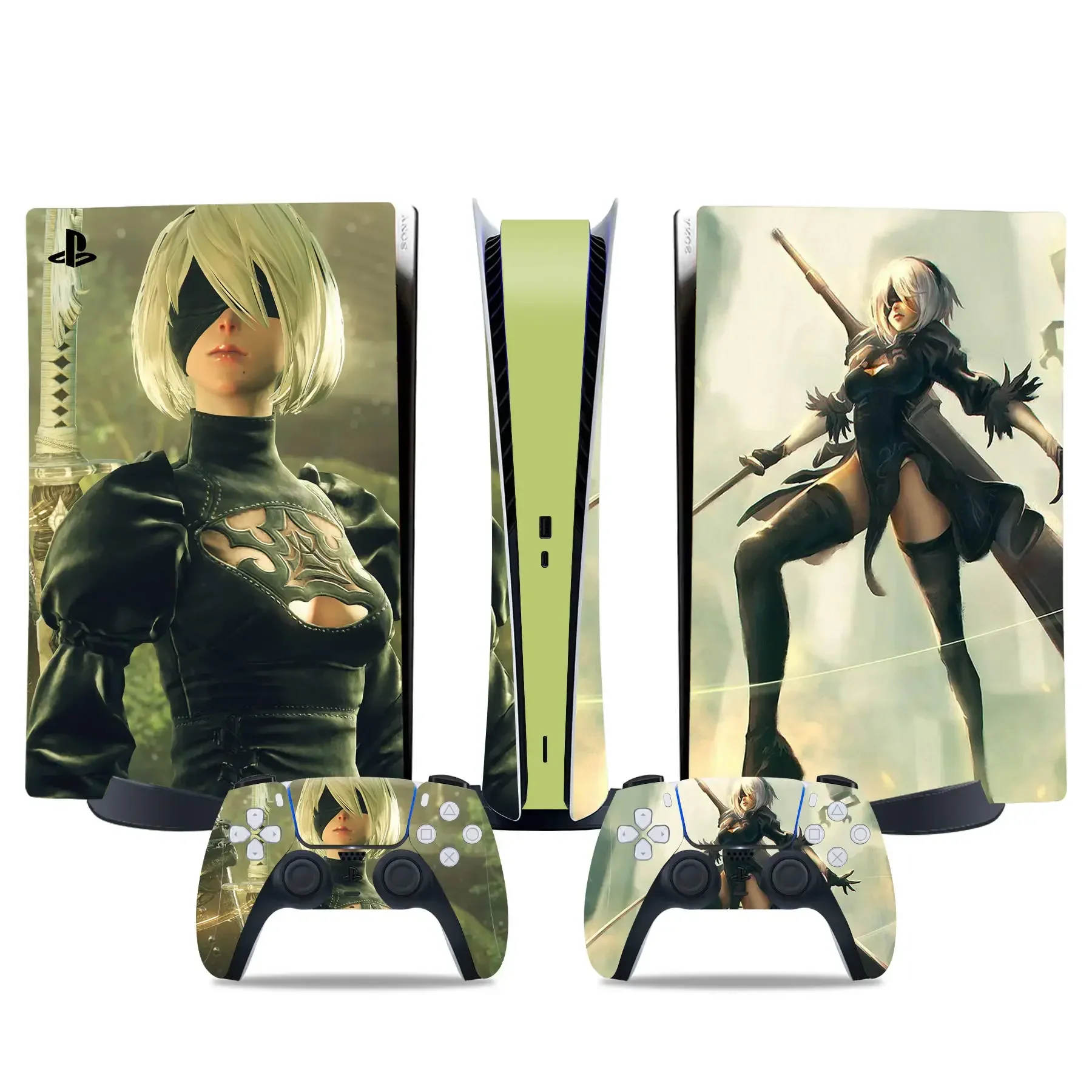 NieR Automat New Arrival Nowy produkt Winylowa ochronna do PS5 Cyfrowa naklejka na skórę Naklejka na grę