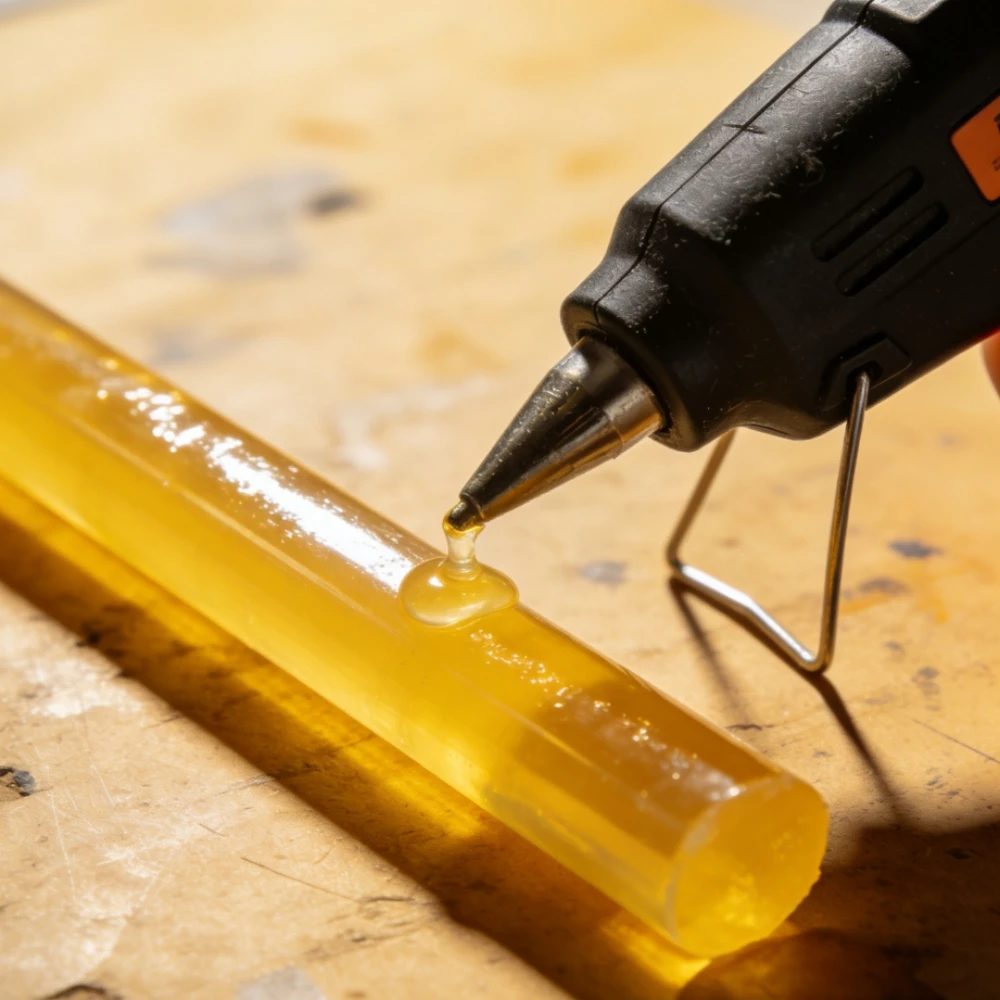 30pcs Ultra High viscosity Yellow Hot melt glue stick Industrial Hot glue Craft Hand Repair Tools DIY Hair decorations 100mm