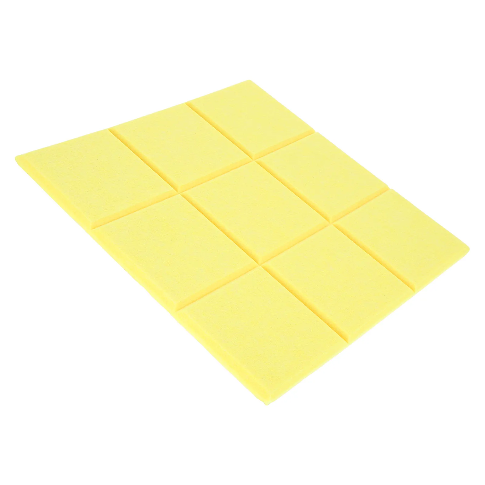 

9-Piece Felt Board Squares Wall Tile Display for Photos Notes Art Farmhouse Decor Living Room Home Office Classroom Bulletin