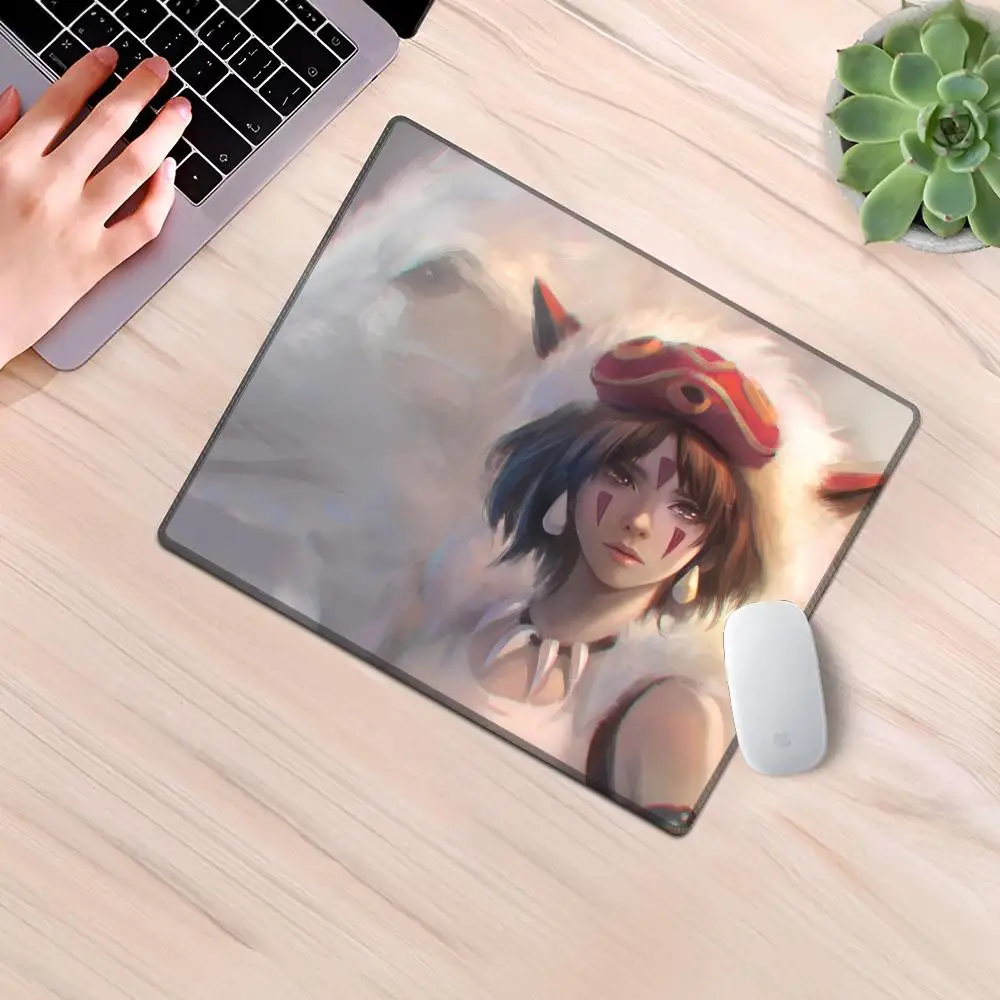 Anime P-Princess M-Mononoke Mouse Pad Gaming Laptops Keyboard Mat Deskmat Pc Accessories Desk Protector Mousepad Gamer Mats Anim