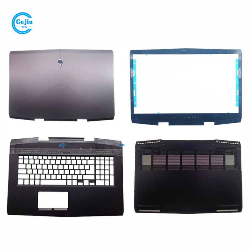 เคสปกหลัง LCD แล็ปท็อปของแท้ใหม่เคสด้านล่างสำหรับ Dell Alienware ALW17M R1 M17 07R35P 09hjpw 0gygkg 0X9KD1