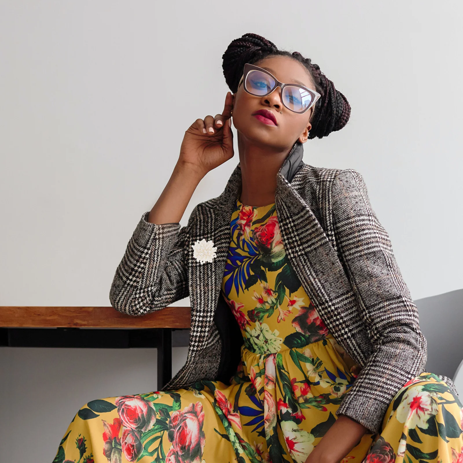 

4pcs Crystal Neckline Garment Decorations Beading Ornaments For Diy Clothing Accessories Applique Patches Decorative Craft