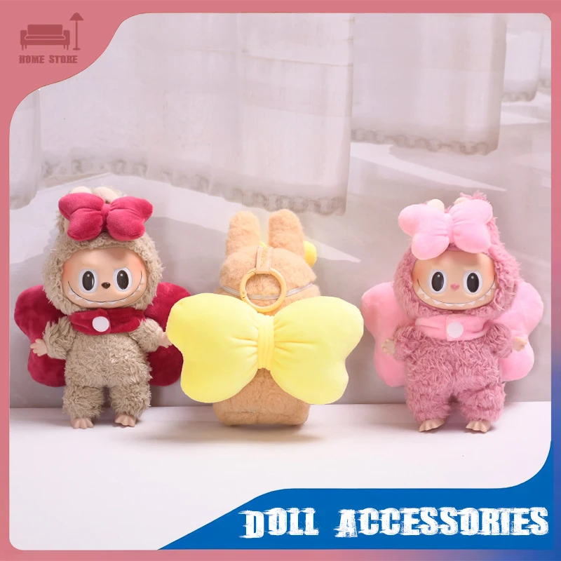 

Милый галстук-бабочка для Ropa Labubu 3,0 15/17 см, серия Big Into Energy, замена кукольной одежды, милые аксессуары, аксессуары для кукол