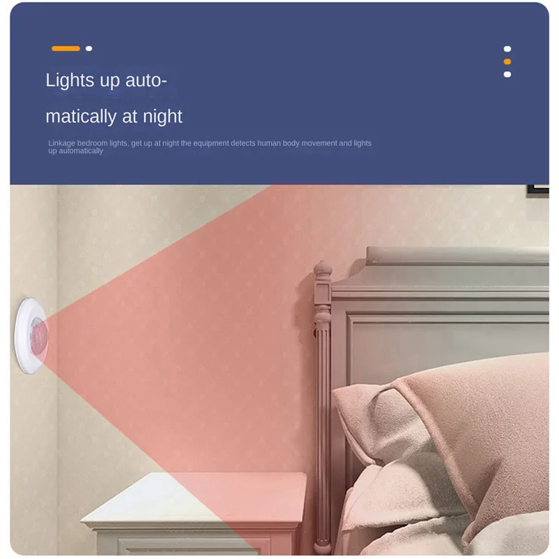 B16C-Zigbee Smart Human Presence Sensor Zero Fire Wire Connected Human Motion Sensor With Anti-Theft Warning For Smart Home