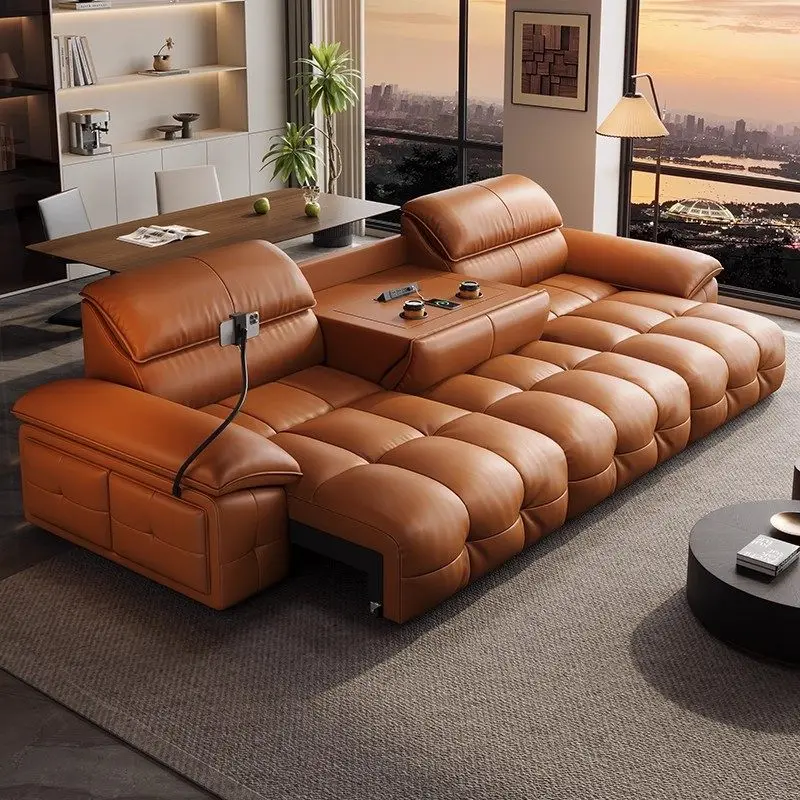 

Wood China Electric Recliner Sofas Cheap Orange Modern European Living Room Sofas Italian Quality Woonkamerbanken Furniture
