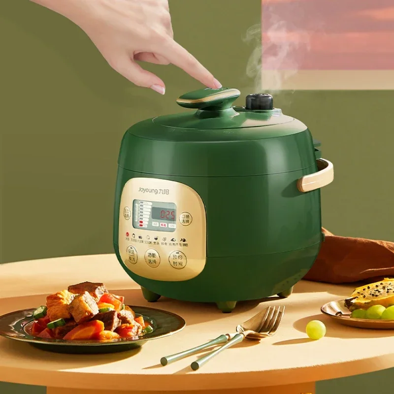 Food Warmer Steamer Cooker Mini Small Electric Pressure Cooker Household Intelligent Automatic High Pressure Rice Cookers 2L