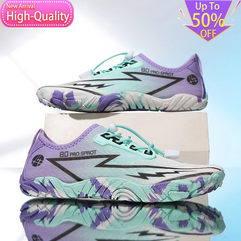 

New Summer Mens and Womens River Tracing Shoes Wear-resistant and Shock-absorbing Water Shoes Lightweight Training Yoga Shoes