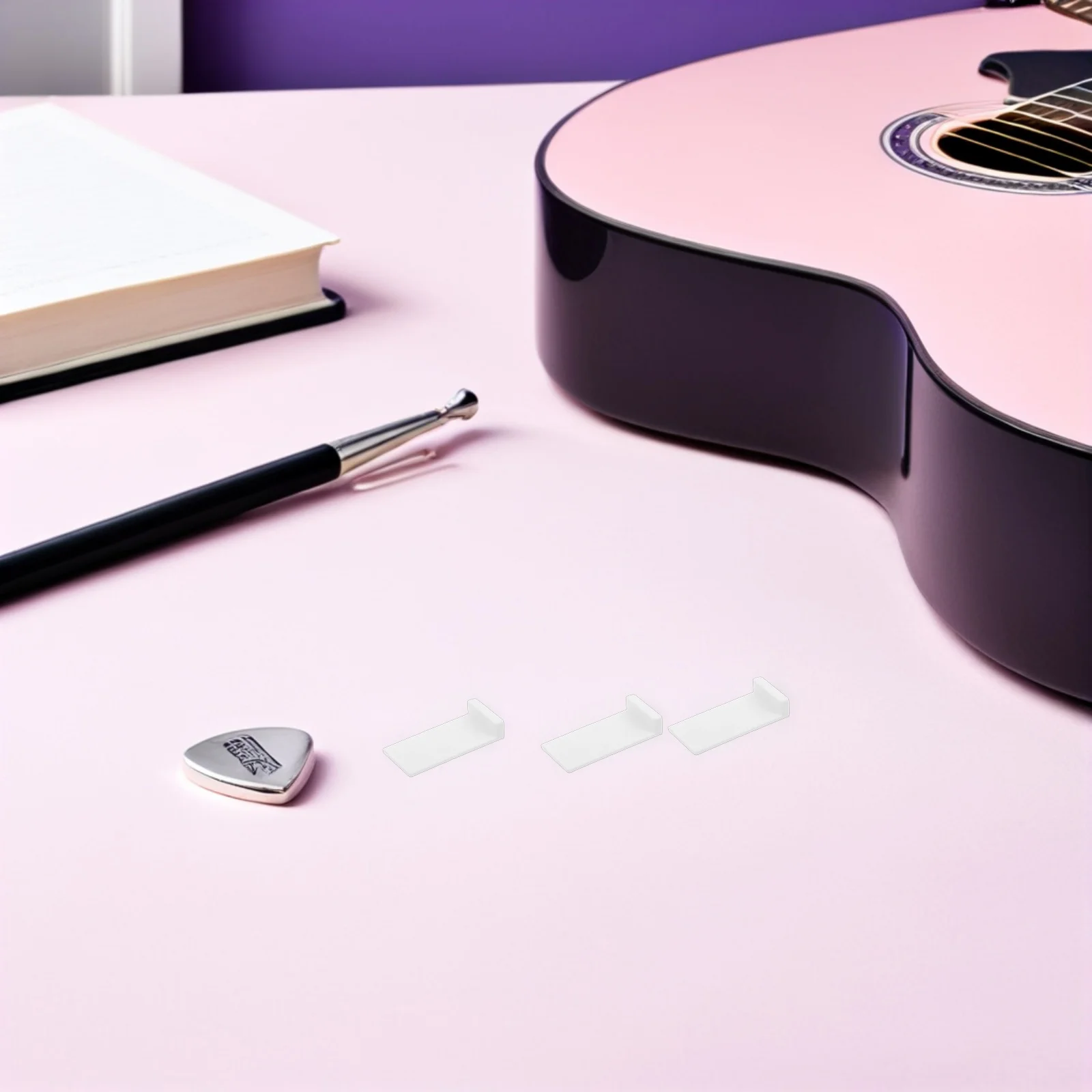 

4pcs Violin Bow Tips Replacement High-Strength Bone Fittings For Enhanced Sound Performance Durable Lightweight Design Easy