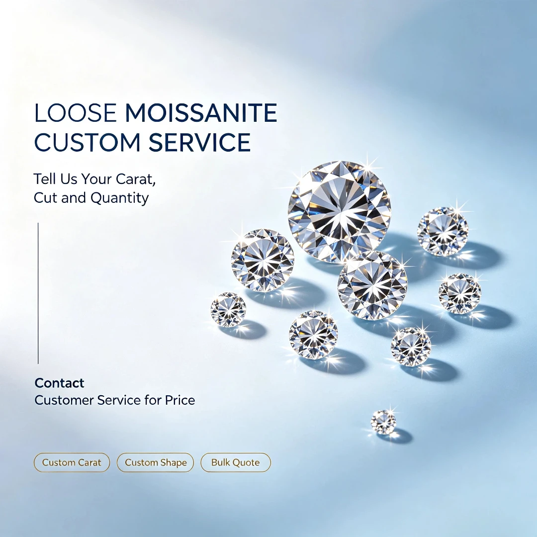 JOIAS HOME New EU Quality Moissanite D Color Heart Princess Radiant Emerald Cushion Pear Cut Stones Jewelry
