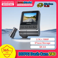 DDPAI Z40 Dual Dash Cam Car Camera Recorder Sony IMX335 1944P HD Video GPS Tracking 360 Rotation Wifi DVR 24H Parking Protector