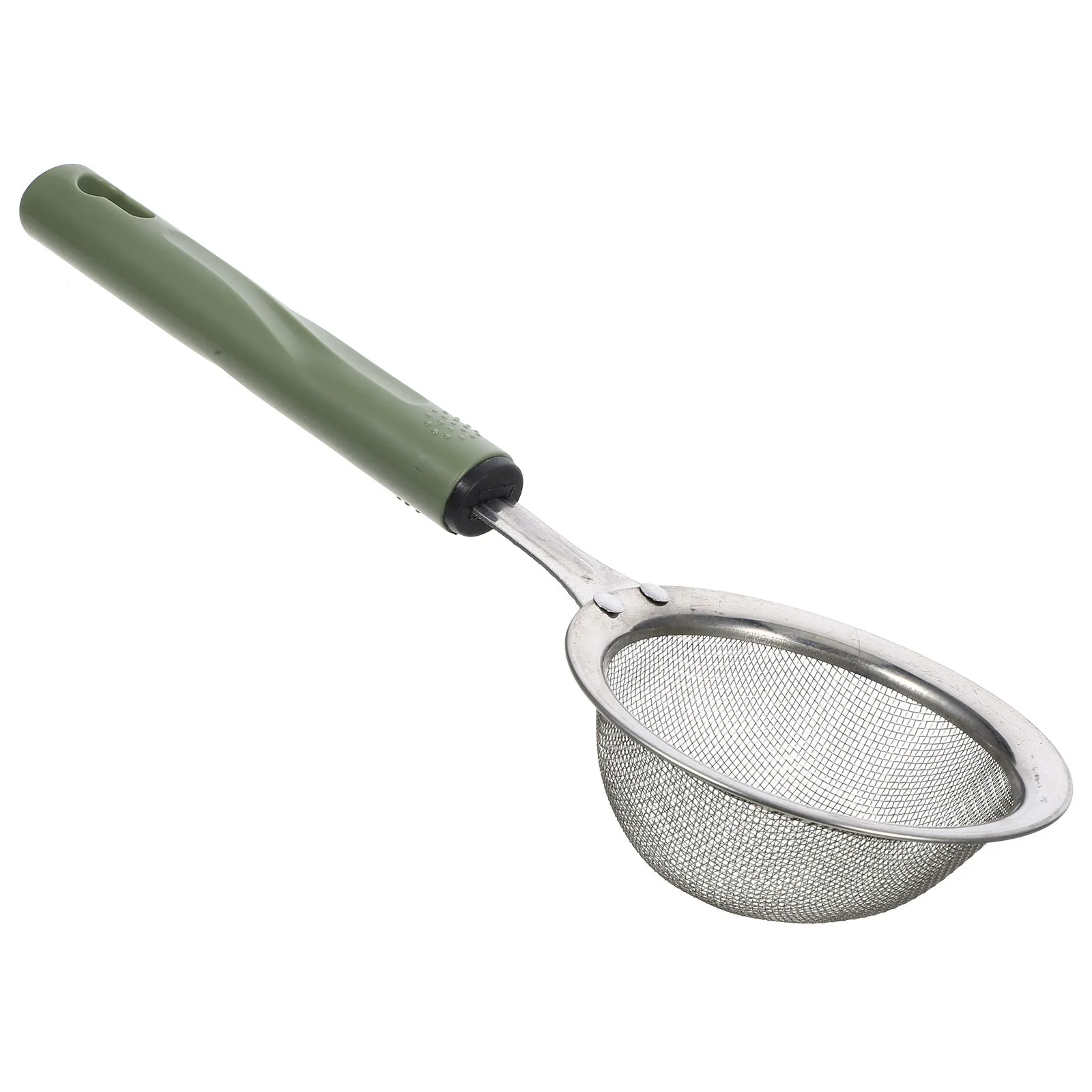 

Small Stainless Steel Fine Mesh Strainer Spoon for Soybean Milk Juice Yogurt Filtering Kitchen Tool Cooking Strainer
