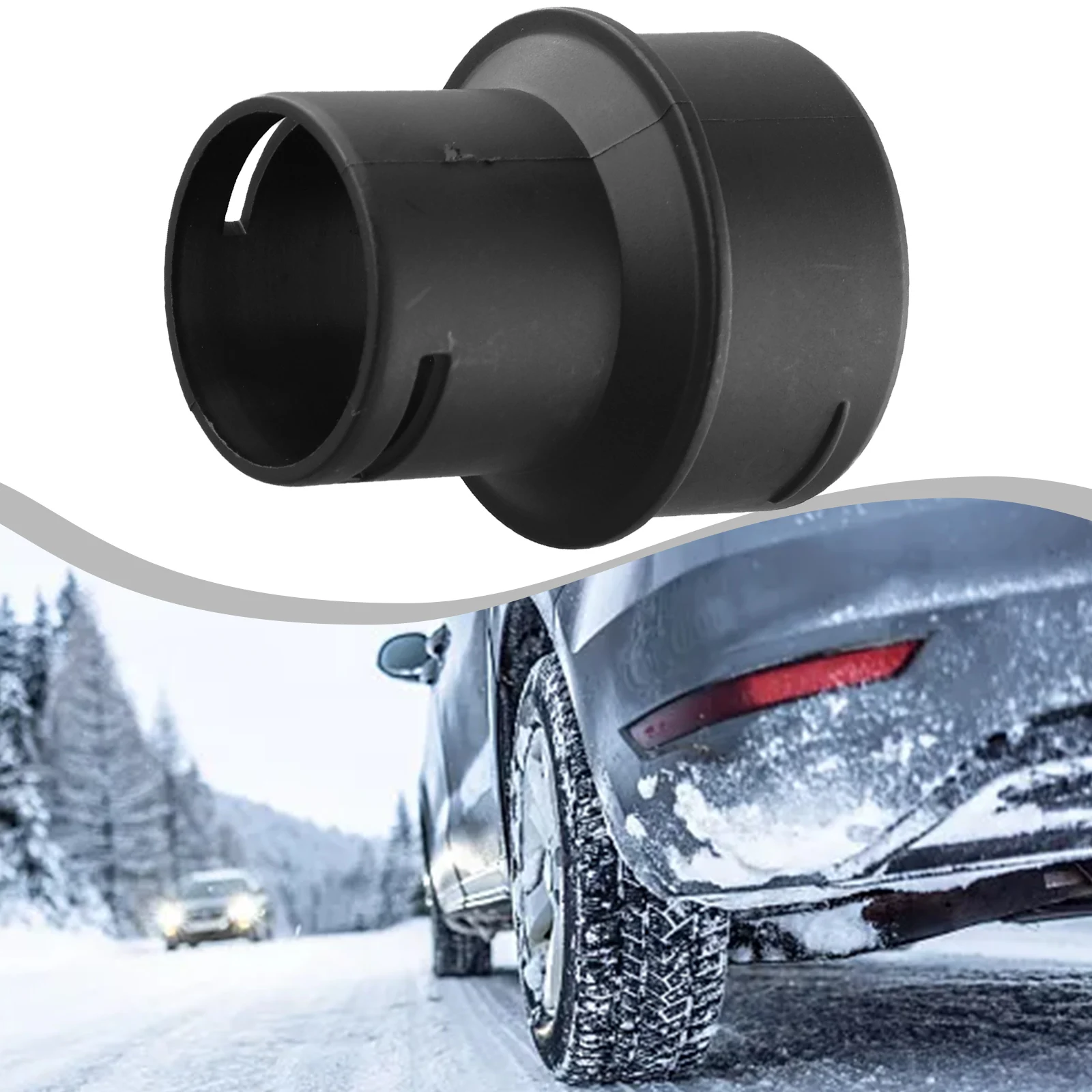 Conector aquecedor de 42mm a 60mm, saída de ventilação de ar para aquecimento de carro, montagem de alta universalidade, 42mm de diâmetro e 60mm de diâmetro