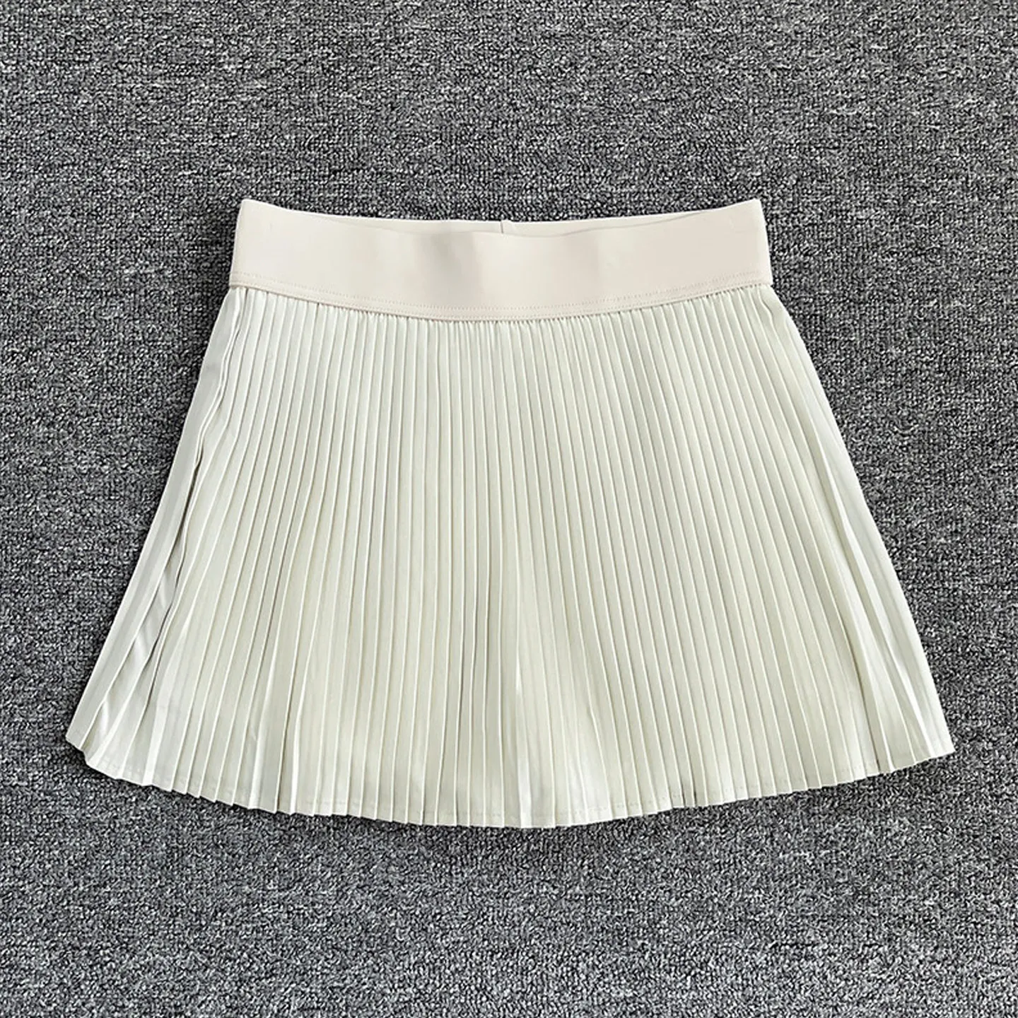 Women High Waist Pleated Tennis Skirt Built-in Shorts Anti-chafing Sports Skort Golf Fitness Running Short Skirt
